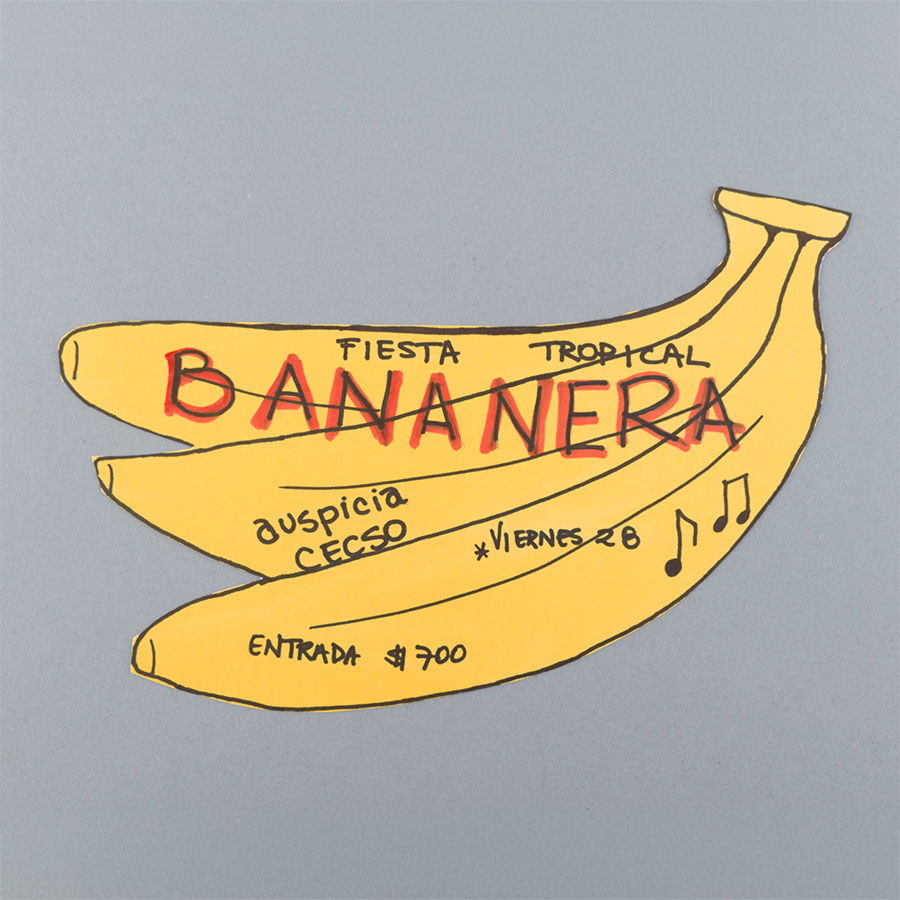 Entrada a Fiesta Tropical  Bananera, auspiciada por el CECSO, ca. 2010.